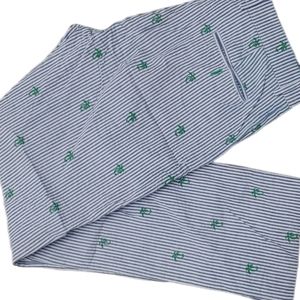 Lilly Pulitzer blue and white seersucker pants size 34